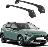 TURTLE STREŠNÝ NOSIČ AIR-2 , Čierna HYUNDAI BAYON BC3 CUV 2021 - 2024 (SUV)