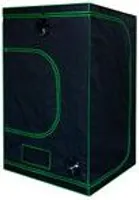 Grow Zelt für Pflanzen Zuchtzelt Gewächshaus Box Garten Anzucht Gemüse Kräuter Grow Schrank Indoor 120 x 120 x 200 cm Blumen klein Tomaten Hydro Green Kingpower