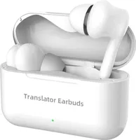 Bezdrôtové slúchadlá Bluetooth prekladač slúchadlá podporujú preklad v reálnom čase v 71 jazykoch 56 prízvukmi s mikrofónom nabíjacie puzdro online pre učenie sa komunikovať hudobný hovor