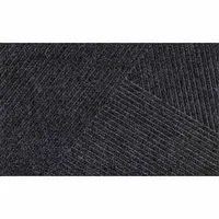 Wash+Dry Fußmatte Dune Stripes dark grey 60 x 90 aus recycelten Rohstoffen