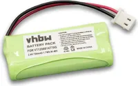 vhbw Akku kompatibel mit Motorola MBP20, MNP28, MBP161, MBP161TIMER Babyphone Babytalker (700 mAh, 2,4 V, NiMH)