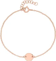 Armband 925er Silber rosévergoldet