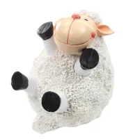 Deko-Figur Schaf ( B ) sitzend 14 cm