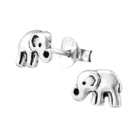 Ohrringe Stecker Silber 925 Niklarson Elefant