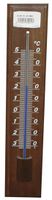 Außenthermometer D34 Holz 32cm gebeizt