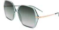 Hugo Boss BOSS 1660/S PEF GOLD GREEN 57/17/140 Damen Sonnenbrillen