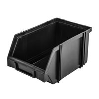 & Lagerbox Kunststoff stapelbar 3er Set Minibox Aufbewahrungsbox 11L Transport