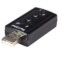 StarTech.com USB Audio Adapter 7.1 - Zewnętrzna karta dźwiękowa USB, 7.1 kanałów, USB