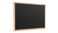 Schwarze Kreidetafel 70x50 cm, ECO-Holzrahmen