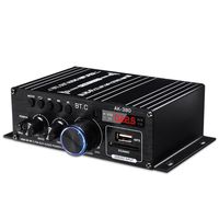 INSMA bluetooth Mini zosilňovač 800W HiFi Power Audio Bass AutoHaus AMP USB SD MP3 FM