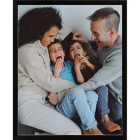 Rám 50x70, I L13,15,051, čierny lak + ražba plexi