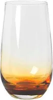 Broste Amber Trinkglas 550 ml (4er Set)
