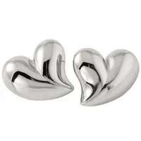 Náušnice Vow Heart-Strieborná KP33511