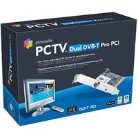 Hauppauge PCTV Dual DVB-T Pro PCI, DVB-T, DivX, PCI, Pentium 3 / 1 GHz, 120 x 0 x 65 mm, IEC