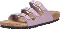 Birkenstock 1029769 Damen Tieffußbett Pantolette Florida Graceful Purple, Blau, Gr. 37