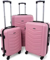 Reisekoffer 520 Pro, Farbe: hellrosas Set