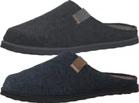 s.Oliver Herren Pantoffeln Hausschuhe Pantolette 5-17305-27, Größe:44 EU, Farbe:Blau