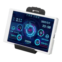 3.5palcový monitor teploty počítače, IPS displej přes celou obrazovku, malá obrazovka pro AIDA64 PC CPU RAM monitor dat pevného disku
