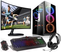 KIT RGB Ryzen 5 3600 RX 6600 64GB SSD 1TB W11 LCD 24''