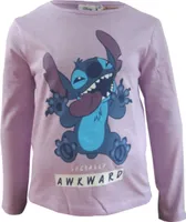 Disney Stitch Kinder Mädchen Langarmshirt Gr. 116 (6 Jahre)