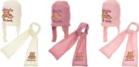 Disney Winnie Pooh Baby Winter-Set Winter-Mütze + Schal, Farbe:Weiß, Größe:46
