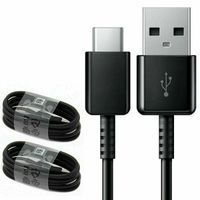 2x USB Typ-C Schnell-Ladekabel Kabel Daten 1m für Samsung Huawei LG Sony