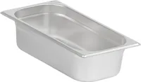 Mahlzeit GN Behälter 1/3, Höhe 100 mm, Edelstahl Gastronomiebehälter, Geeignet für Chafing Dishes