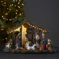 Scenka świąteczna szopka Led NATIVITY