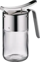 WMF Barista Sirup-/ Honigspender 240ml, Glas, Cromargan Edelstahl poliert, spülmaschinengeignet