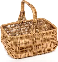 Einkaufskorb Pilzkorb Autokorb aus Weide 36 x 28 cm 7010050-H