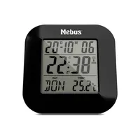 Mebus Funk-Wecker mit Thermometer /