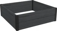 Vyvýšený záhon KETER Maple Square 106 x 106 x 32 cm plastový sivý