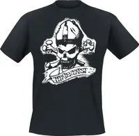 Piratenpapst - Skull, T-Shirt