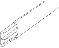 Kleinhuis, BDK1035.1, Bodenkanal, (L x B x H) 2000 x 35 x 12 mm, PVC, grau, BDK1035.1, 05N2000