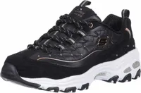 Skechers D'lites black/white Baby - dziewczęce buty sportowe w kolorze czarnym, rozmiar 36