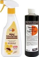 Renuwell Möbel Schnellpflege 500 ml - Möbel-Regenerator 500 ml Spar-Set
