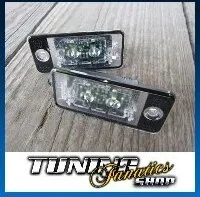 Oryginalne oświetlenie tablicy rejestracyjnej Audi SMD LED 8P żarówek SET