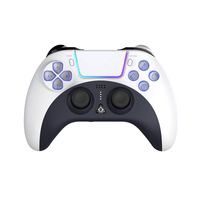 Drahtloser Gaming-Controller iPega PG-P4023C Touchpad PS4 (weiß)