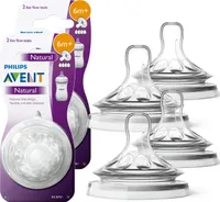 Philips Avent 6m+ Flaschensauger SCF044/27, 2 Stück