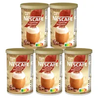 Nescafe Typ Cappuccino entkoffeiniert löslicher Kaffee 250g 5er Pack