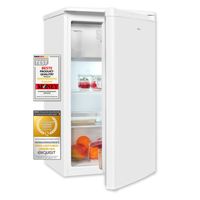 Exquisit Kühlschrank KS117-3-040D weiss | Nutzinhalt: 81 L | Mit Gefrierfach