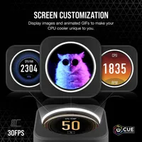 Corsair iCUE ELITE CPU Cooler LCD Display Upgrade Kit Ice