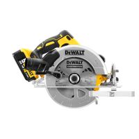 DeWALT DCS570P2 Akumulatorowa pilarka tarczowa 184 mm bezszczotkowa 18V 5Ah 2x akumulatory