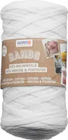 GLOREX Makramee Garn weiß Bands