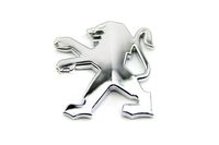 Emblem Peugeot Löwe Silber Selbstklebend 45mm x 40mm (HxB)
