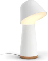 Philips LED-Tischlampe Bluetooth Dimmbarer Wecker Weiß