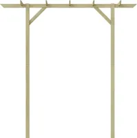 vidaXL Záhradná pergola 205x40x203 cm drevo