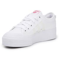 adidas - Nizza Platform W (Footwear White / Vivid Red / Gum 2) | HHV