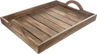 Holz Serviertablett / Küchentablett MANGO 40,5 x 30,5 cm zum Servieren