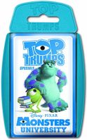 Top Trumps - Monster University Kartenspiel Karten Spiel Disney Quartett Deutsch